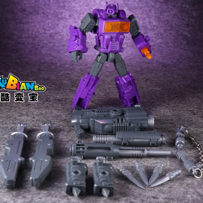 Kubianbao KBB Shockwave Transformation Action Figure Kid Toys Masterpiece Movie Model KO MP29 MP-29 Deformation Car Robot