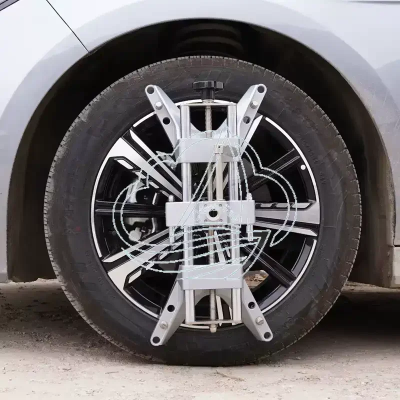 Universal Four-Wheel Alignment Instrument Fixture Auto Clamping Device Tool Accessory for Vehicle Alignment