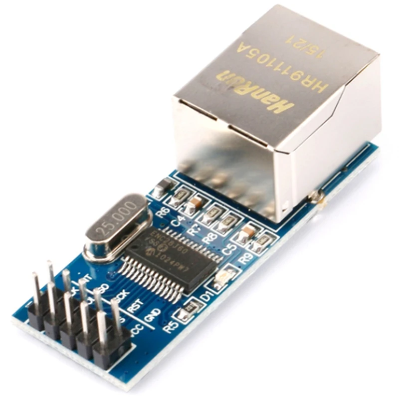 Mini ENC28J60 Ethernet Shield/Ethernet Shield For Nano SPI Interface LAN Network Module Ethernet Module