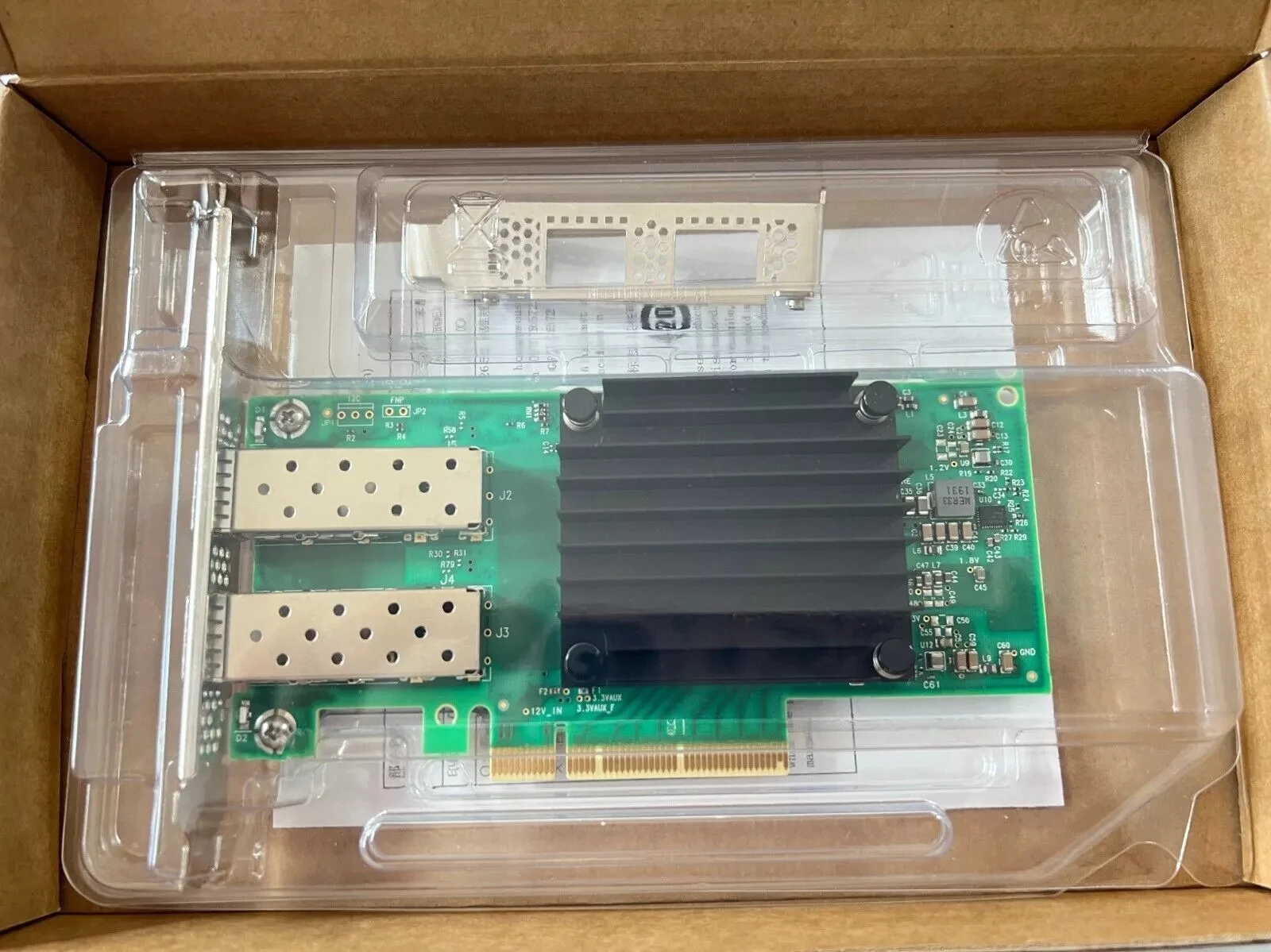 MCX512A-ACUT Mellanox ConnectX-5 EN 25GbE Dual-Port SFP28 PCIe 3.0 x8 Adapter