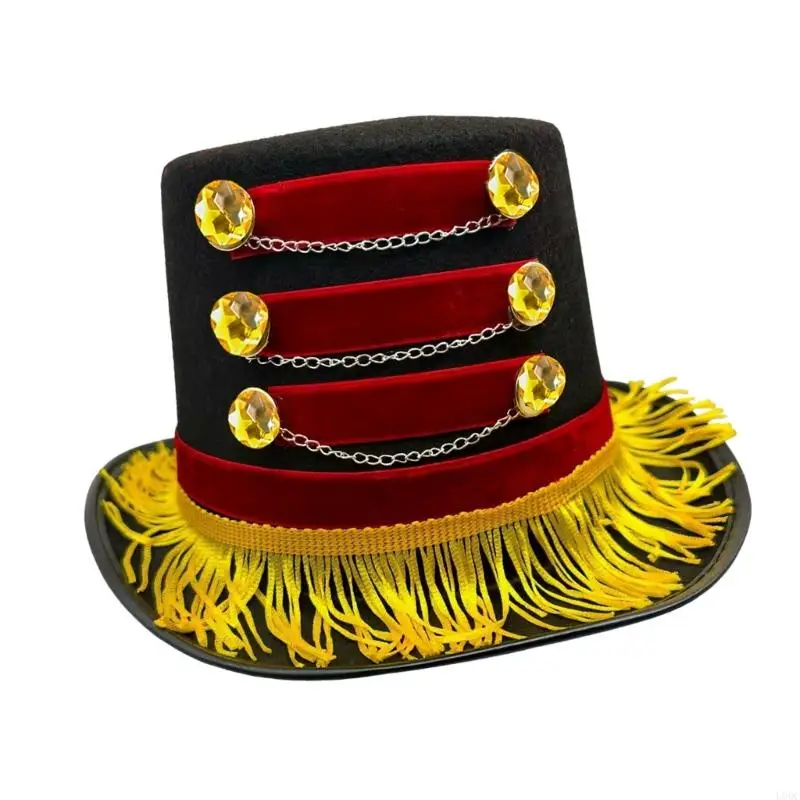 قبعة شطرنج الجاز قبعة شطرنج للعروض المسرحية قبعة للبالغين Y166 #2