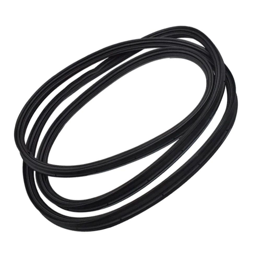 Rear Trunk Tailgate Black Rubber Seal Strip Back Door Weatherstrip for Mitsubishi Pajero 1999-2021 Montero 2001-2006 MR437182