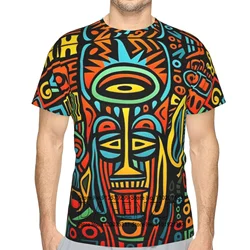 New T Shirt For Men Casual Short Sleeve Hip Hop Smiling Face Print Plus Size Tee Shirt Pullover Mens T-shirt Top