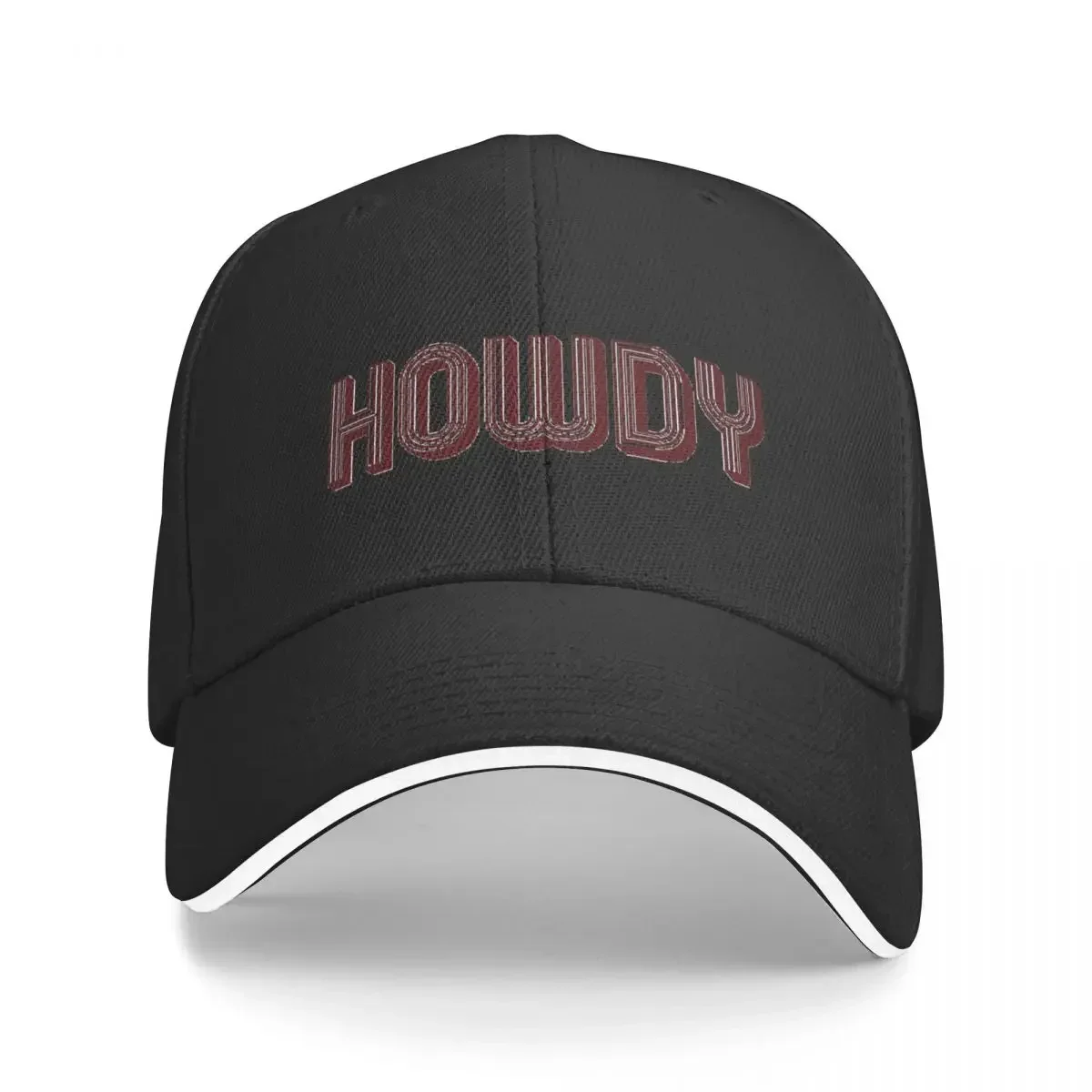 Howdy Baseball Cap New Hat Hood hard hat Women's Golf Wear Men's