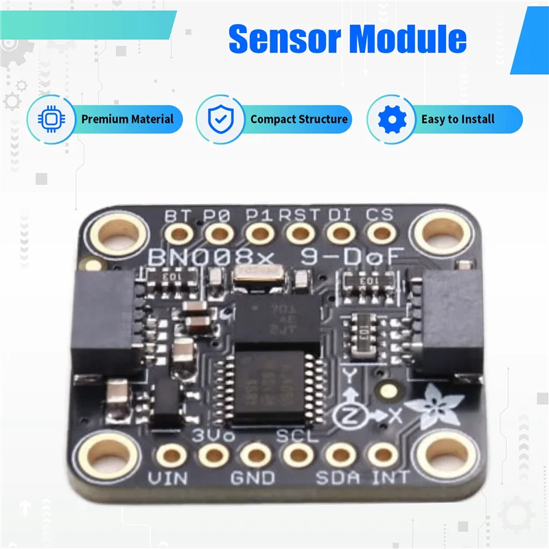 【Igetti di vendita caldi】Per Adafruit 9-DOF Orientation IMU Fusion Breakout BNO085 (BNO080) STEMMA QT / Qwiic