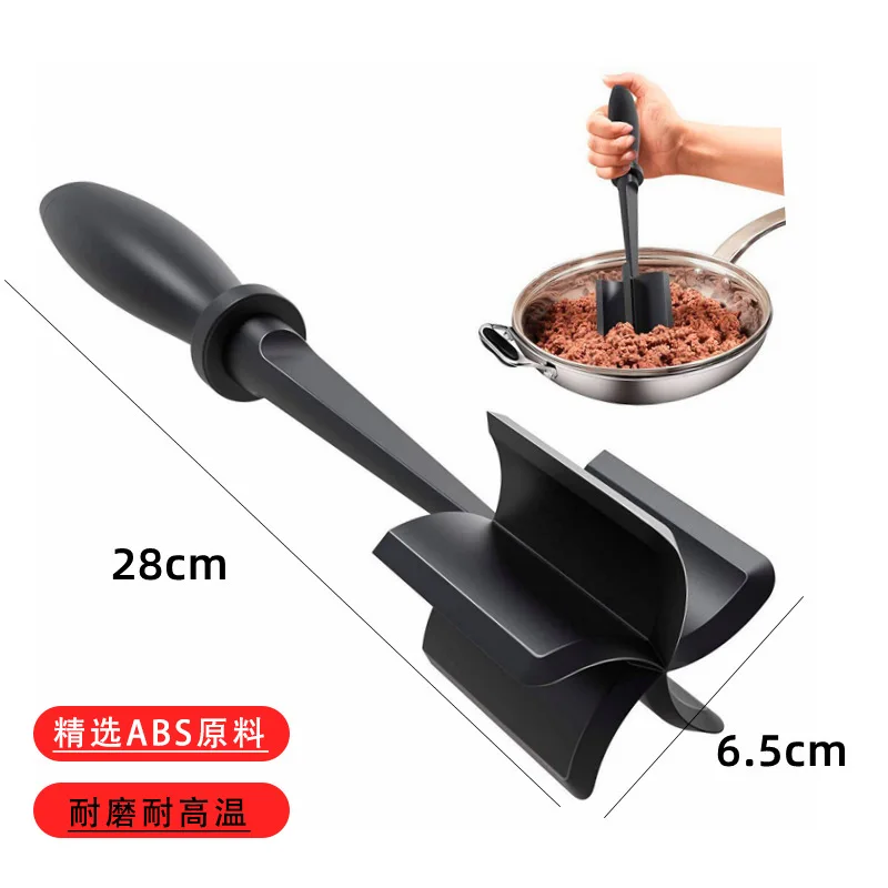 

Factory Wholesale Multi-purpose Kitchen Ground Meat Chopper Beef Masher Heat Resistant Nylon Cooking Meat Grinder Chopper