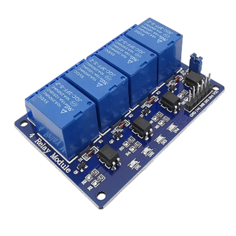 

4 Channel Relay Module 5V Relay Control Board with Optocoupler Output 4 Way Relais Module for Arduino