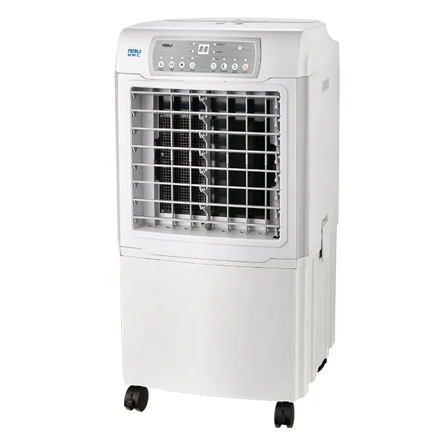 

220W Power Three Side Sooling Pads Large Airflow Water Cooling Fan Portable Evaporative Air Cooler With Remote Control