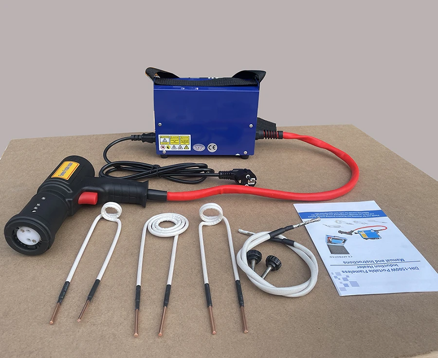 Nut Screw Heater Hand-held 1500W Split-type high-frequency Magnetic Induction Heater Bolt Remover Repair Machine