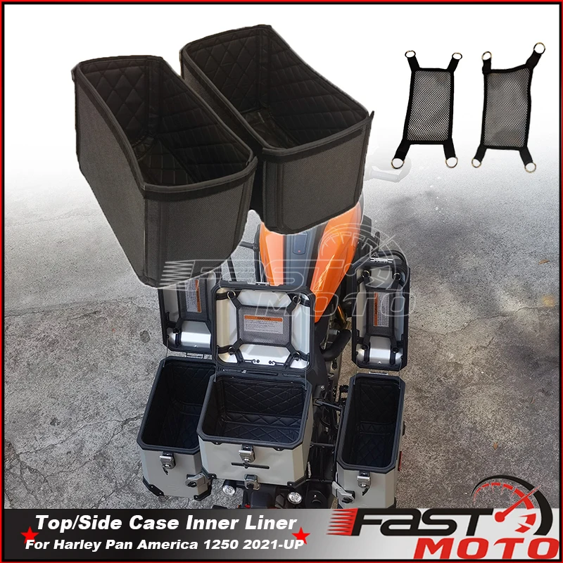 For Harley Pan America 1250 RA1250 S Motorcycle Luggage Box Inner Container Tail Case Trunk Side Saddlebag Inner Bag Lining 21+