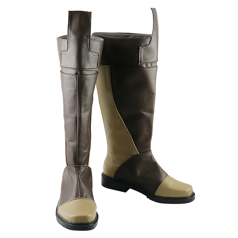 Jedi Temple Guard Cosplay Shoes Boots Halloween Carnival Party PU Leather Shoes