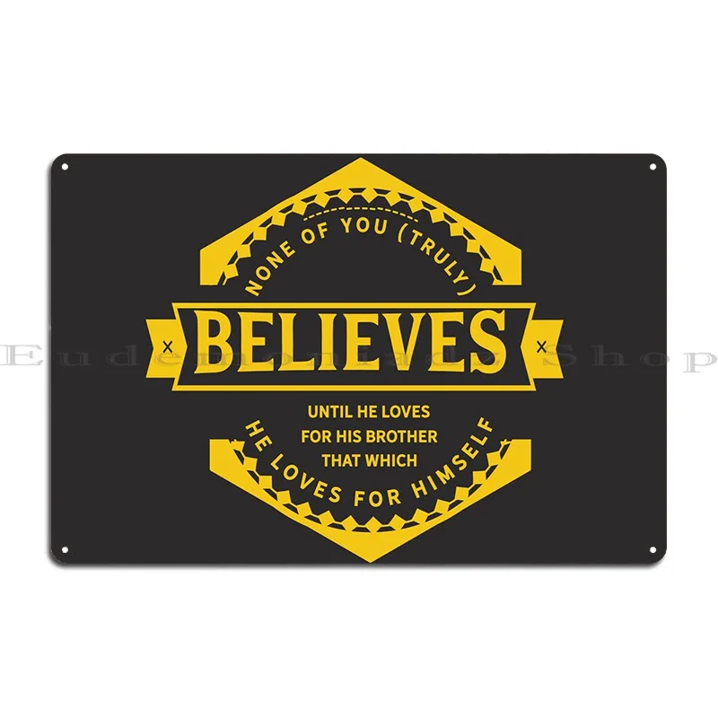 He Loves For Himself Metal Signs Designing Wall Plaque Pub Cinema Custom Tin Sign Poster