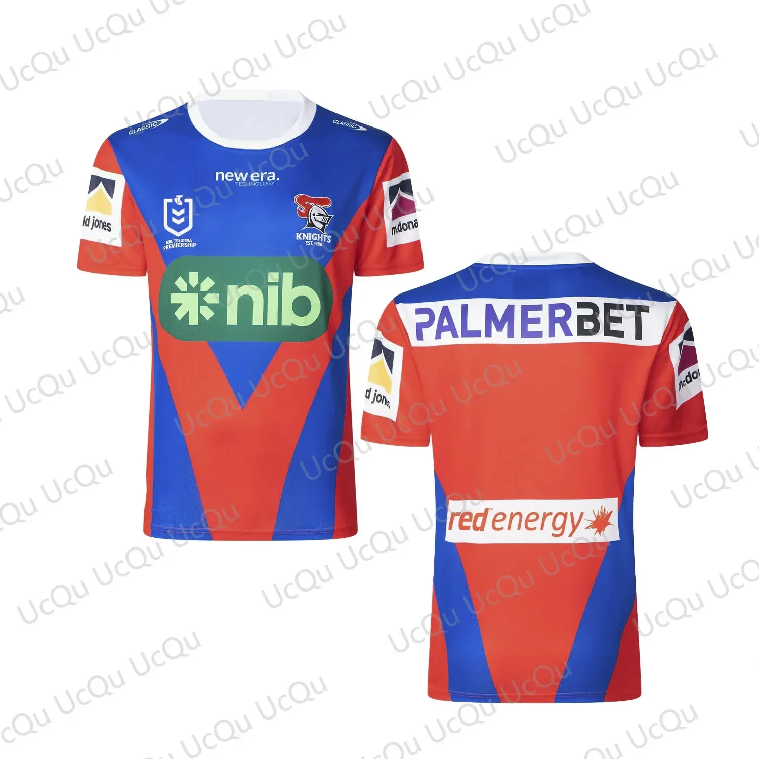 جديد وصول الصيف الأسترالية NRL نيوكاسل فرسان رجل المنزل جيرسي التدريب موحدة للكبار والأطفال ثلاثية الأبعاد بلايز تيز الاطفال الملابس #1