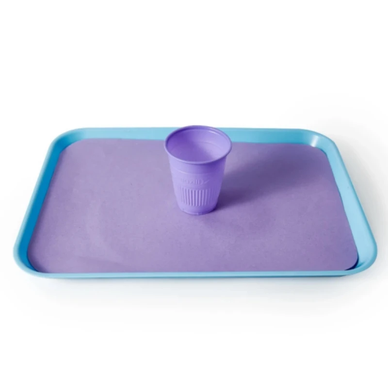 100Pcs Disposable Dental Tray Covers Clean Pad Surgery Tray Mat Cover Oil-Proof Sheet