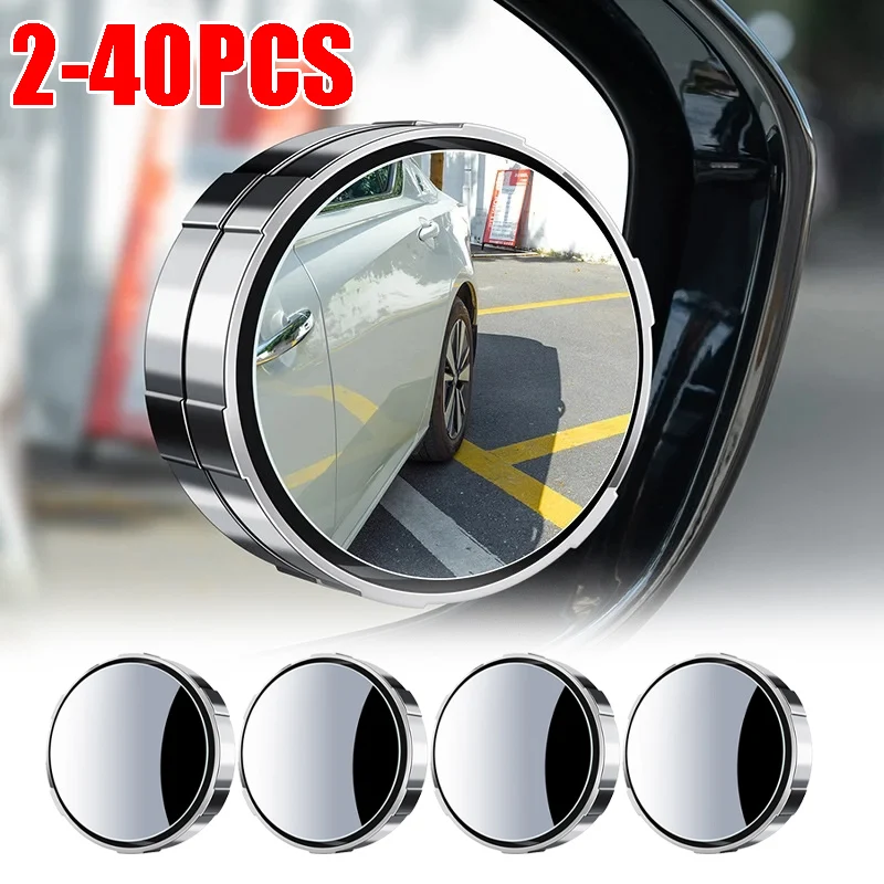 

360 ° Вращающееся автомобильное зеркало для слепых зон, универсальная присоска, удлинение заднего вида, боковая видимость автомобиля, помощь для безопасного вождения