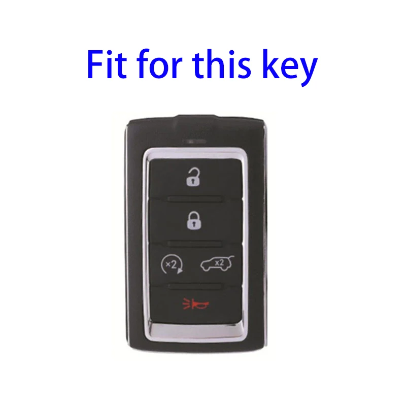 Nuove custodie per chiavi per auto in Tpu supporto per Cover per telecomando per Jeep Grand Cherokee Wagoneer ossidian II 2021 2022 2023 accessori protettivi