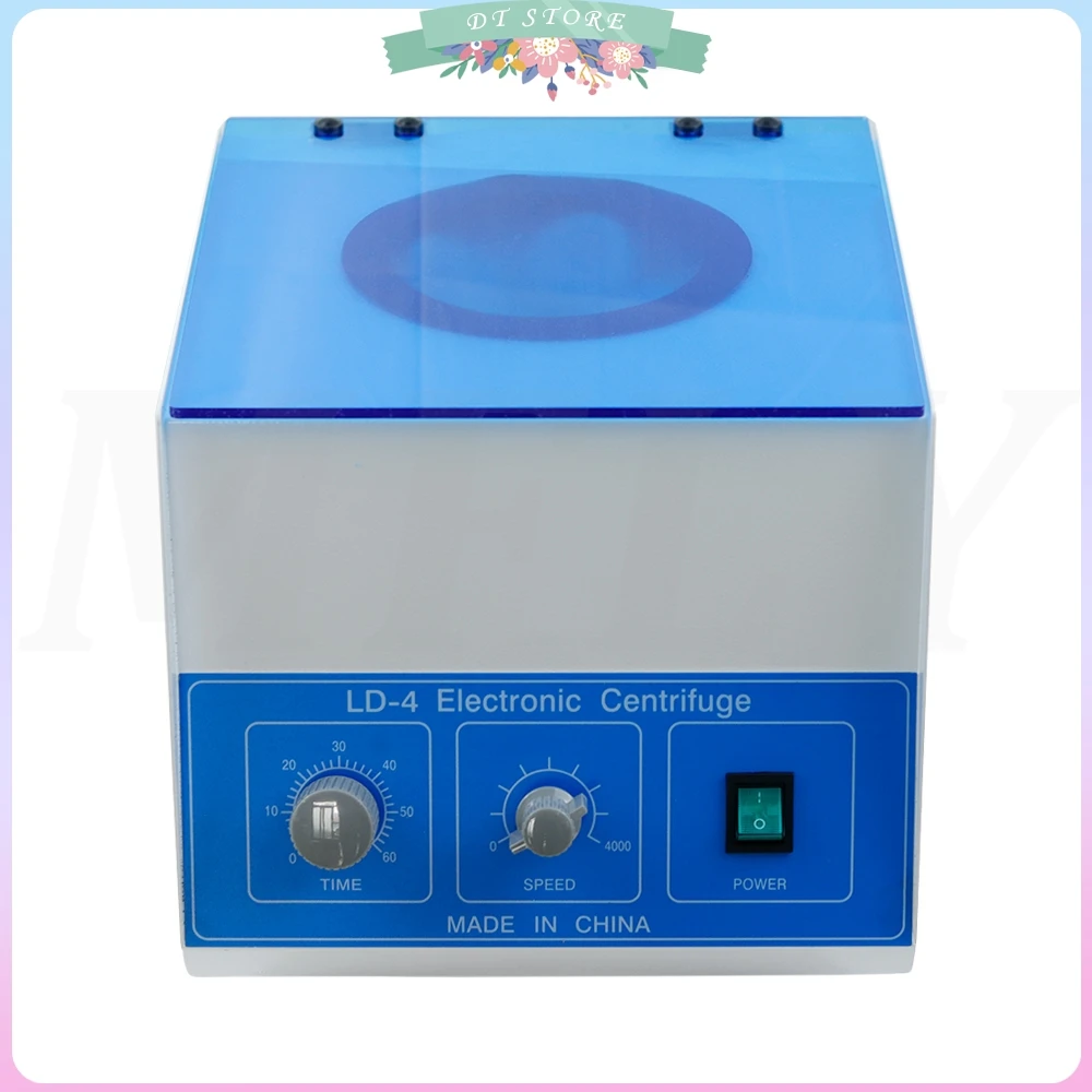 LD4 Laboratory Centrifuge 100mL Tubes Blood prp Centrifuge Centrifugal Machine Lab Electric Centrifuge 2770xg 110V 220V 4000rpm