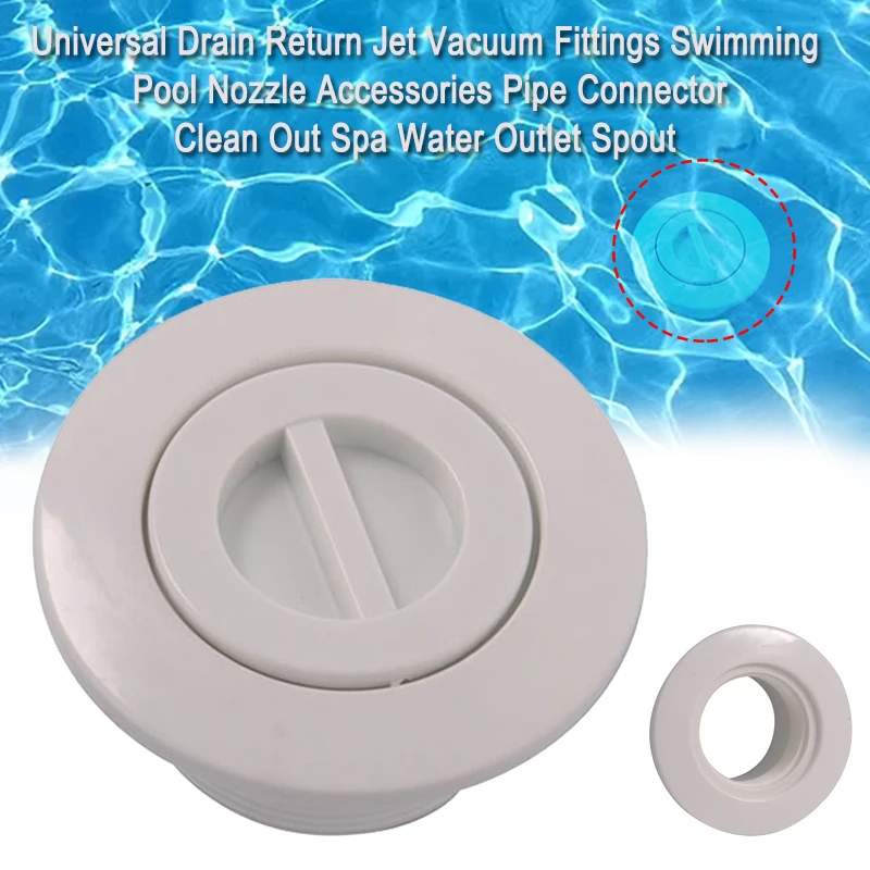 1pcs Pool Plug Water Outlet Threaded Pool Drain Plug Capurn Line Winterizing Plug for Winterizing Pools During Winter Season