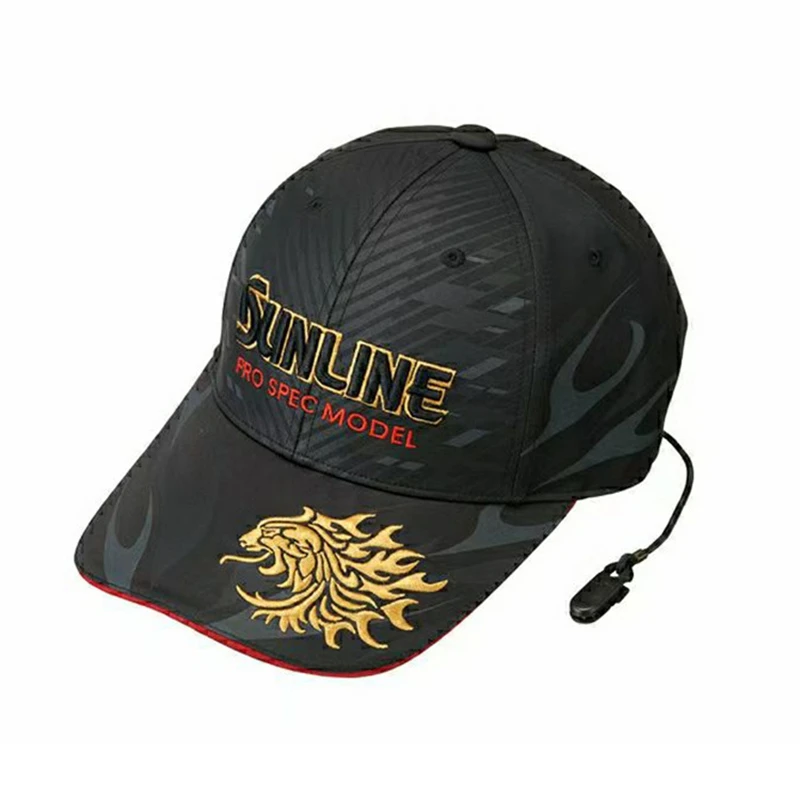 SUNLINE 2022 Summer Fishing Hat for Men Anti-uv Windproof Fishing Cap Adjustable Embroidered Baseball Cap Outdoor Sport Hats