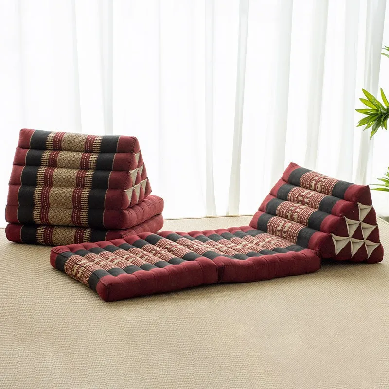 Triangular Pillow Cushion Tatami Back to Bed Single Triangular Mat