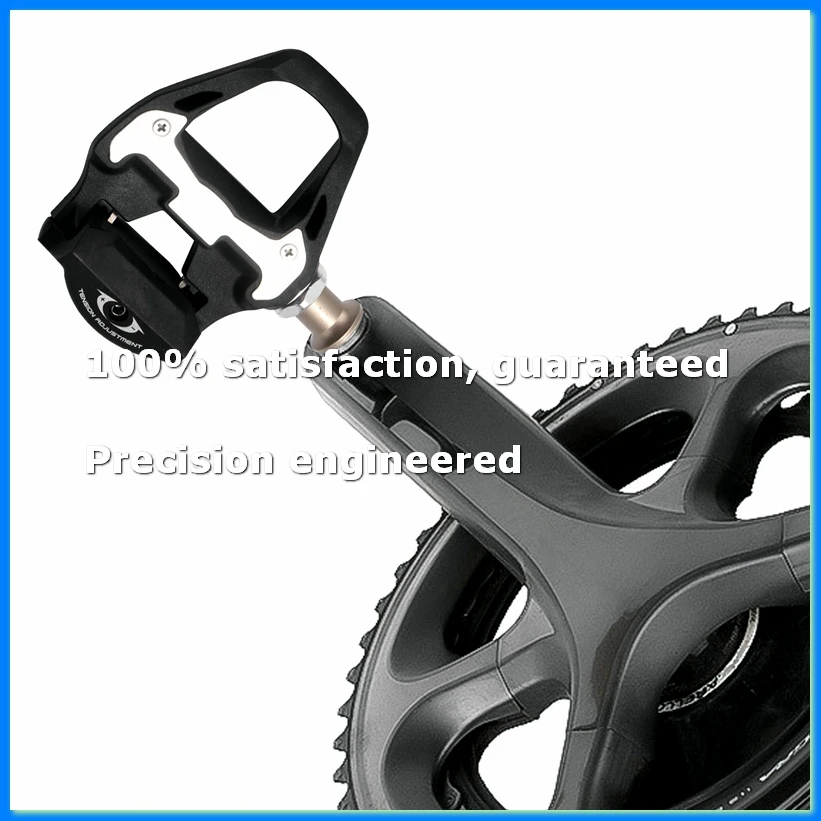Cycling Road Bike Bicycle Self-Locking Pedals for SPD SL Road Bike Clipless Pedals Kit-A07G