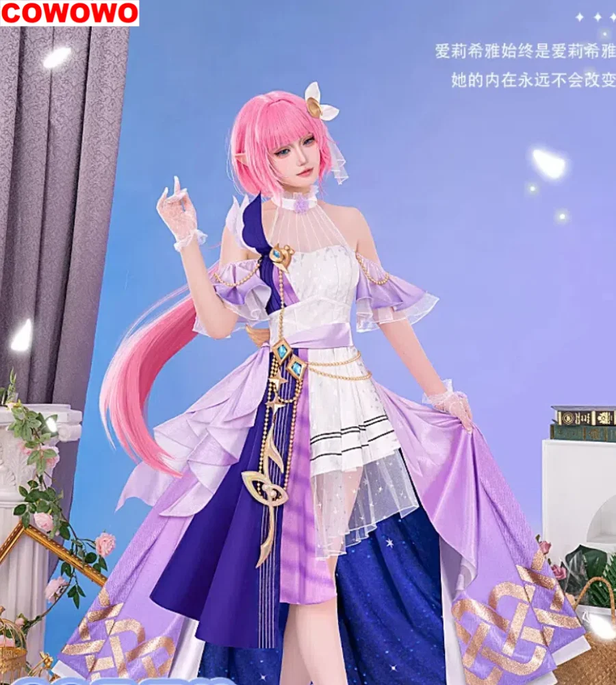 Honkai Impact 3rd Elysia Concert Gown Dress Cosplay Costume Cos Game Anime Party Uniform Hallowen Play Role Clothes Clothing