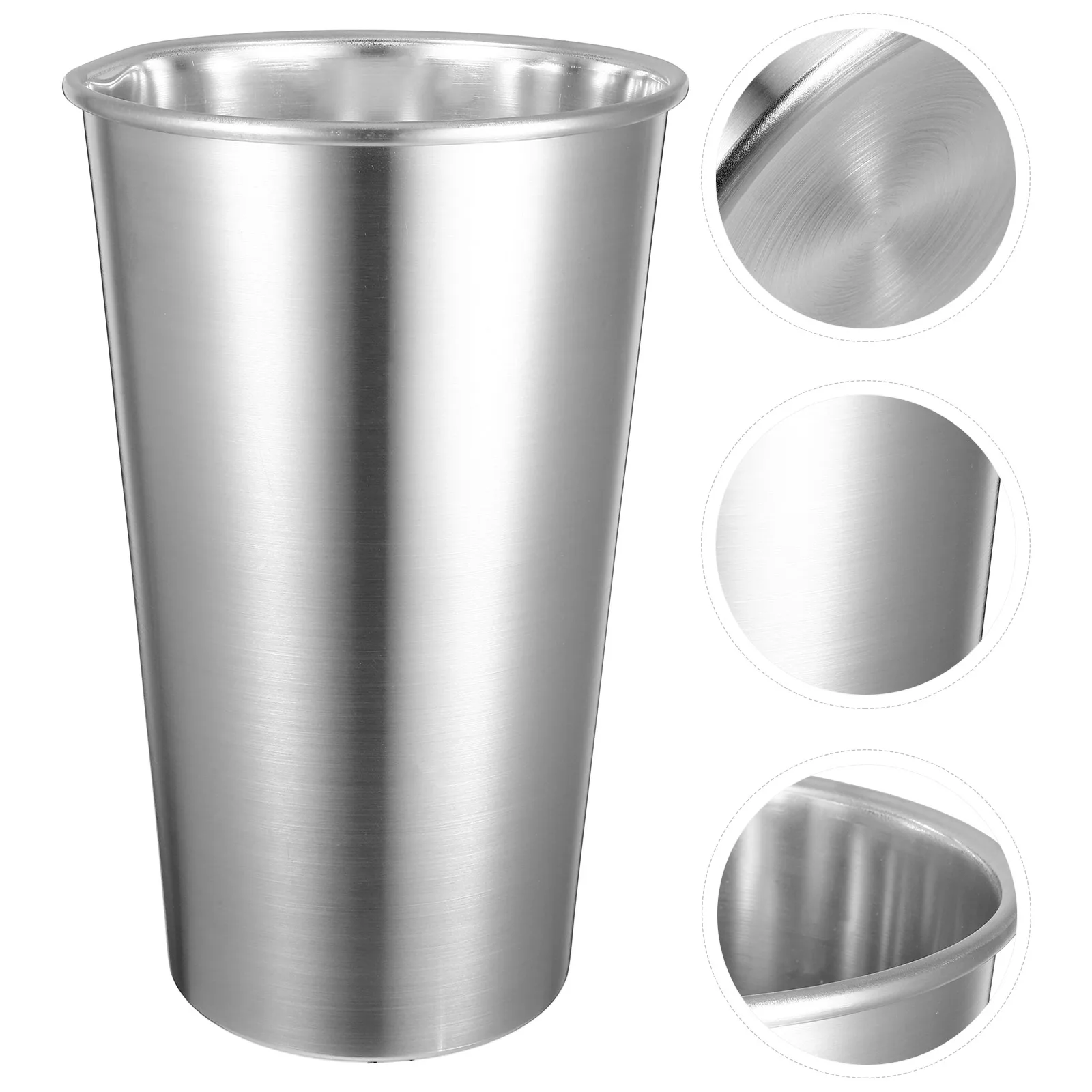 

1pc Aluminum Umbrella Stand Leakproof Large Capacity Space-Saving Entryway Organizer Metal Rain Umbrella Bucket Walking