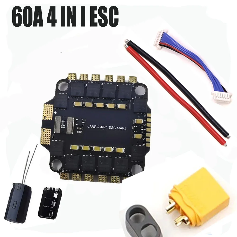 F4V3S F4 V3 V3S PLUS FC Stack/Flytower Flight Controller Board Barometer OSD 30A 45A 60A ESC for FPV Racing Drone Quadcopter