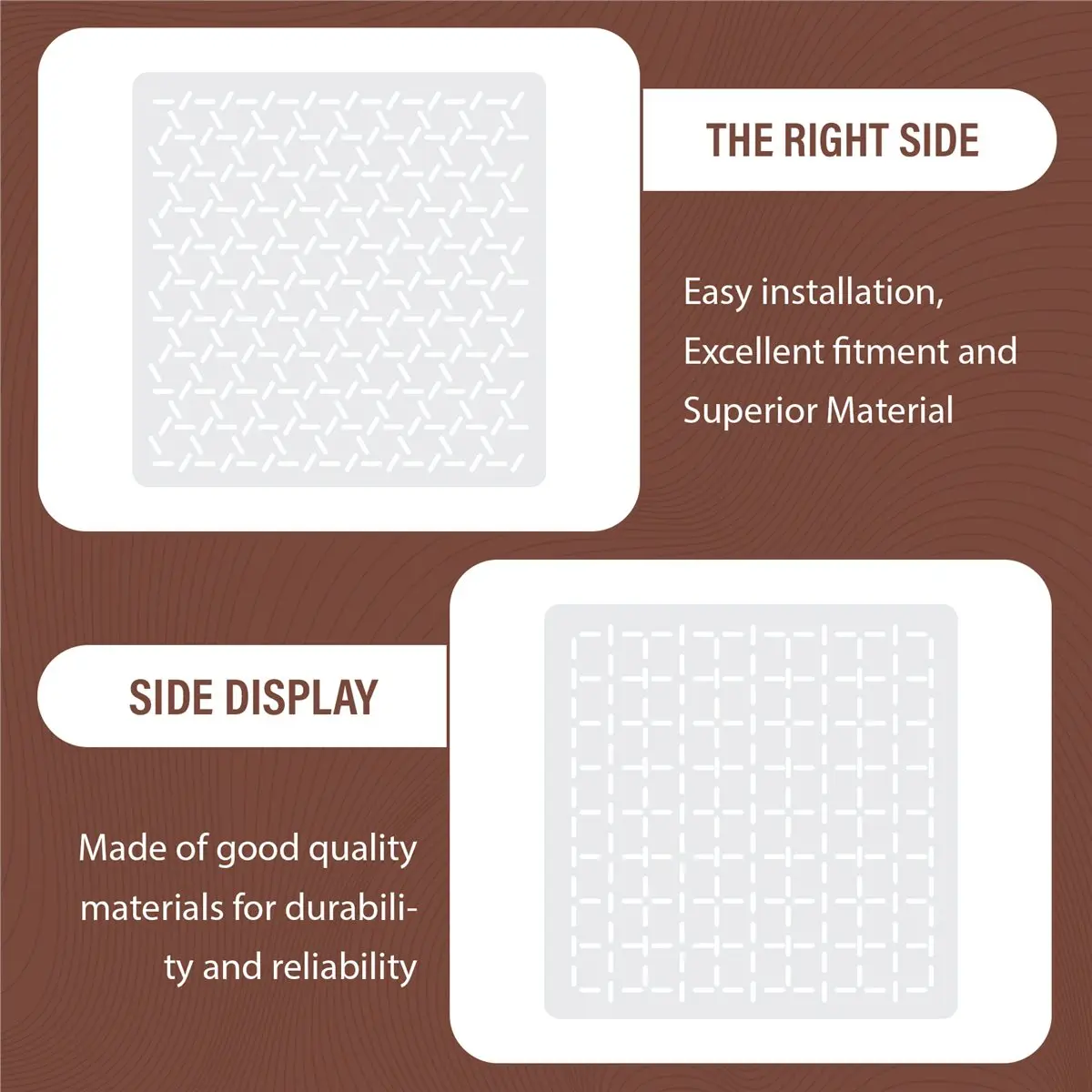（SAME DAY）24Pcs Plastic -Stencil Kit 4.7 X 4.7Inch Geometric Pattern Template Drawing Line Embroidery Pattern for Beginners
