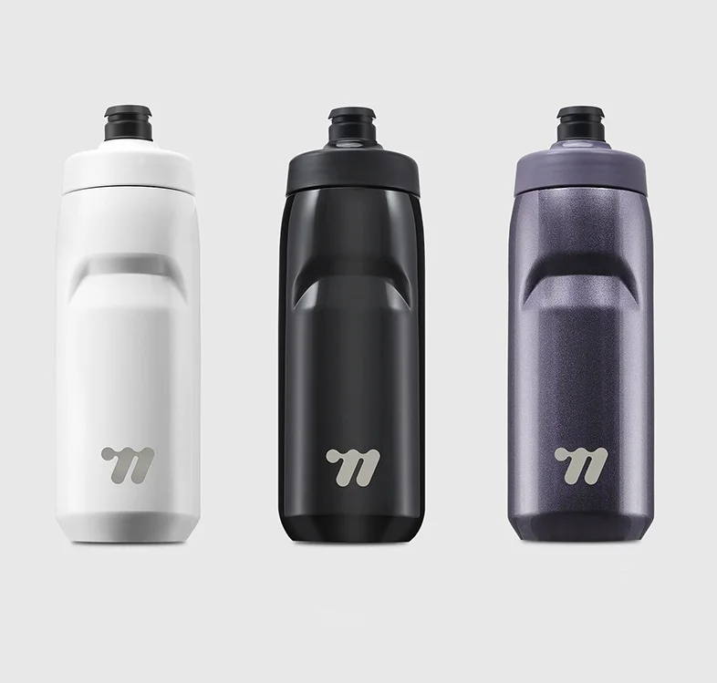 Bicycle Water Bottle 304 Stainless Steel Insulated  Food-grade Material Cycling Water Bottle 550ML Bike Water Bottle