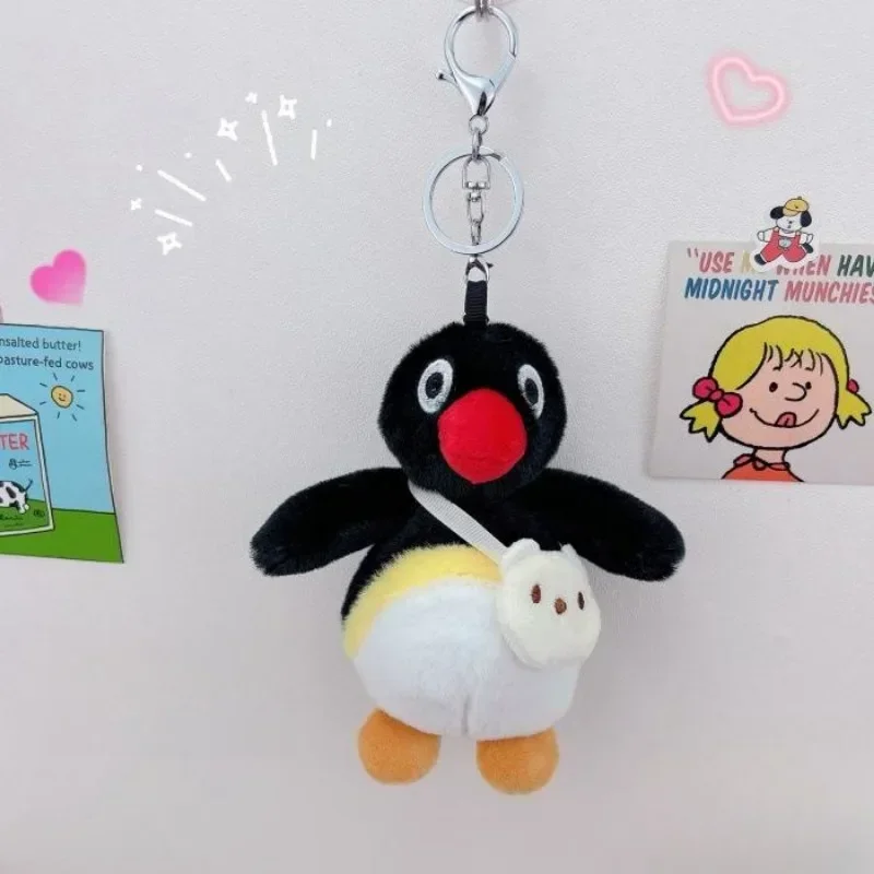 PINGU dessin animé en peluche pendentif sac décorations accessoires amusant pingouin poupée Animation périphérique amis enfants cadeaux de vacances