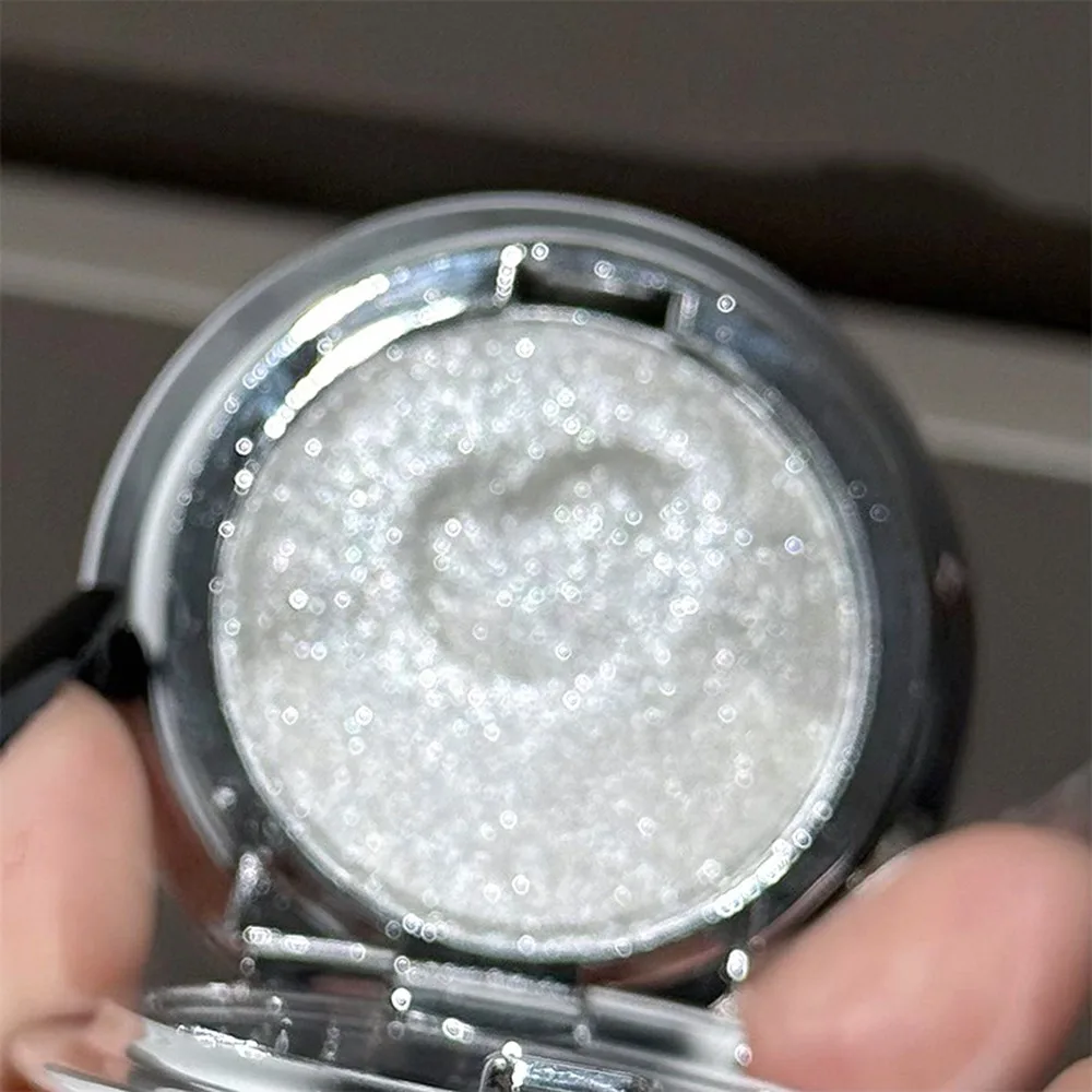 Glitter Shining Eyeshadow Palette Shiny Long-lasting Monochrome High-gloss Paste Eye Makeup Brighten Glitter Highlighter