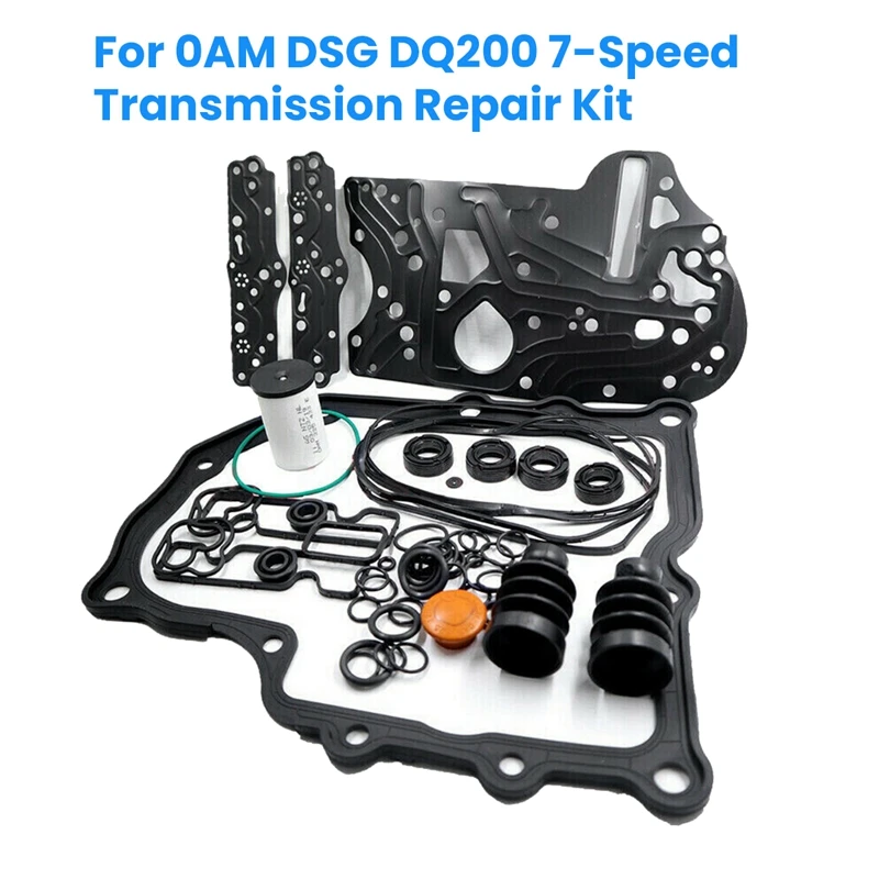 

0AM DSG DQ200 7-Speed Gearbox Transmission Valve Body Seal Gasket Repair Kit For- Seat Skoda 0AM325066AE 0AM325066AC