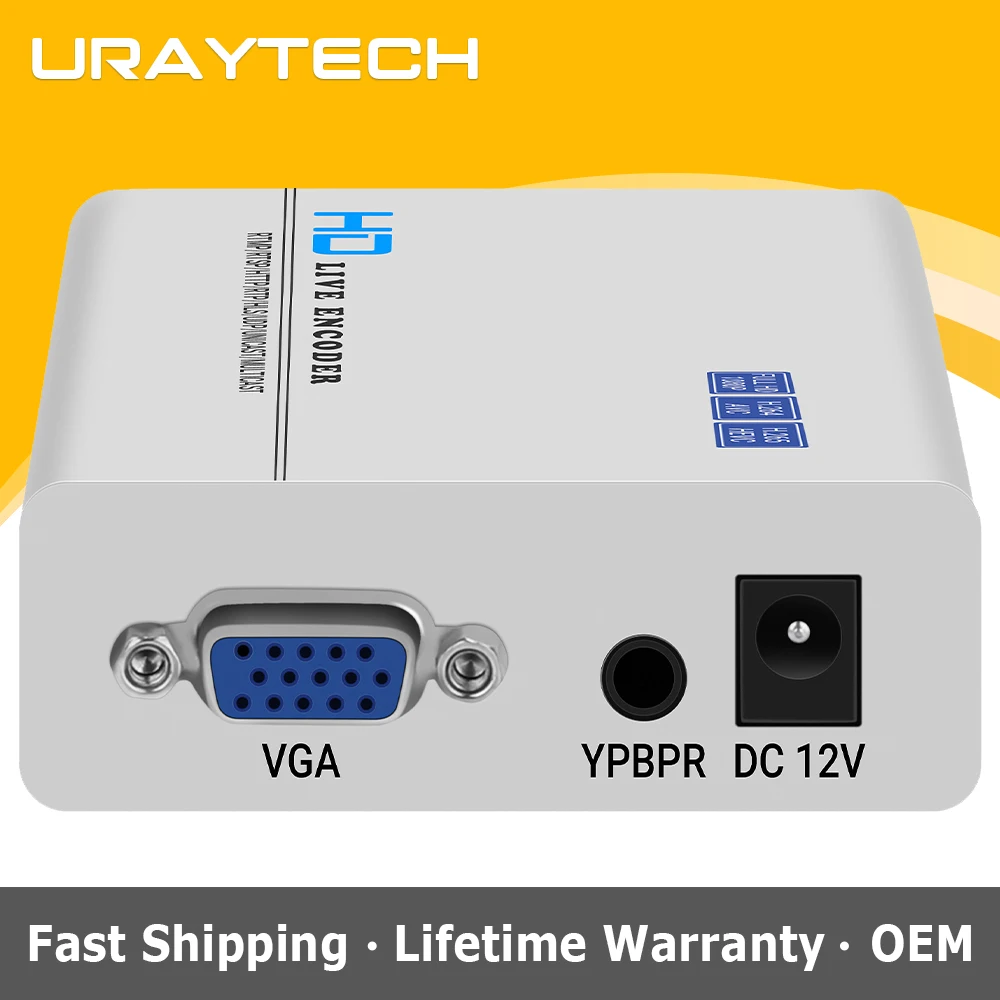 

H.265 H.264 1080P Full HD HDMI CVBS VGA YPbPr Кодер потоковой передачи видео с HTTP RTMPS SRT HLS ONVIF Multicast