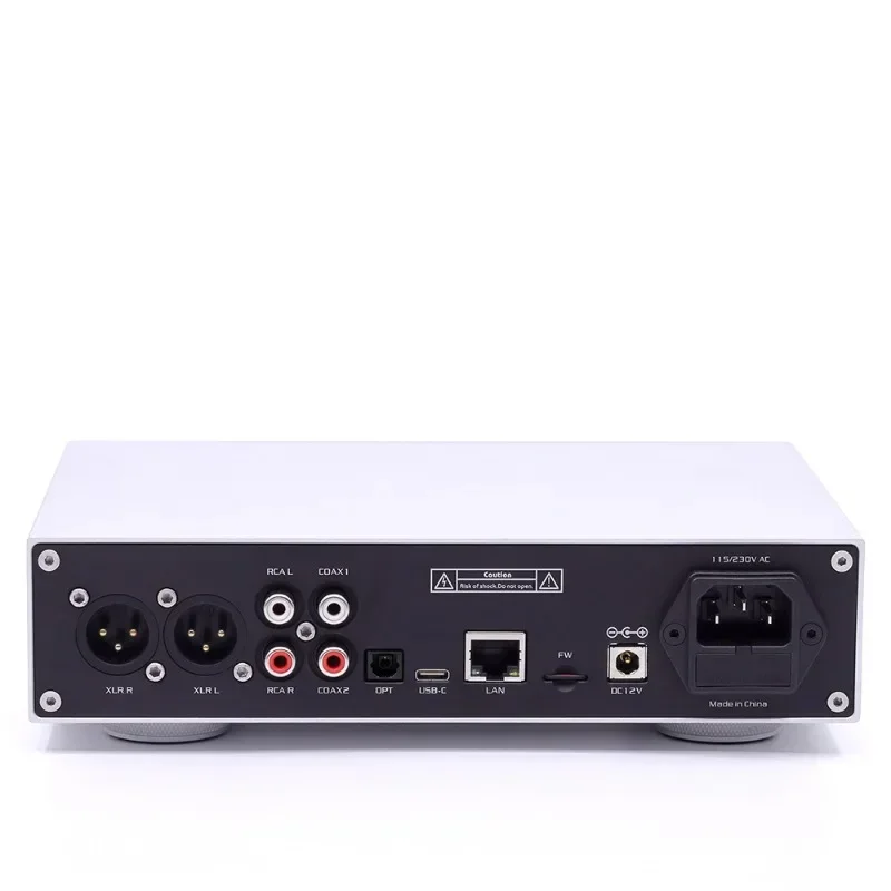 Audalytic AH90 DAC Netwerk Streaming Bridge Decoder Oorversterker Alles in één AK4499