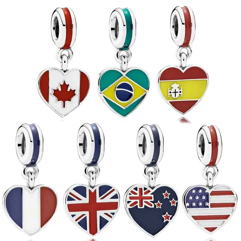 

Оригинальная эмалированная подвеска в виде сердца