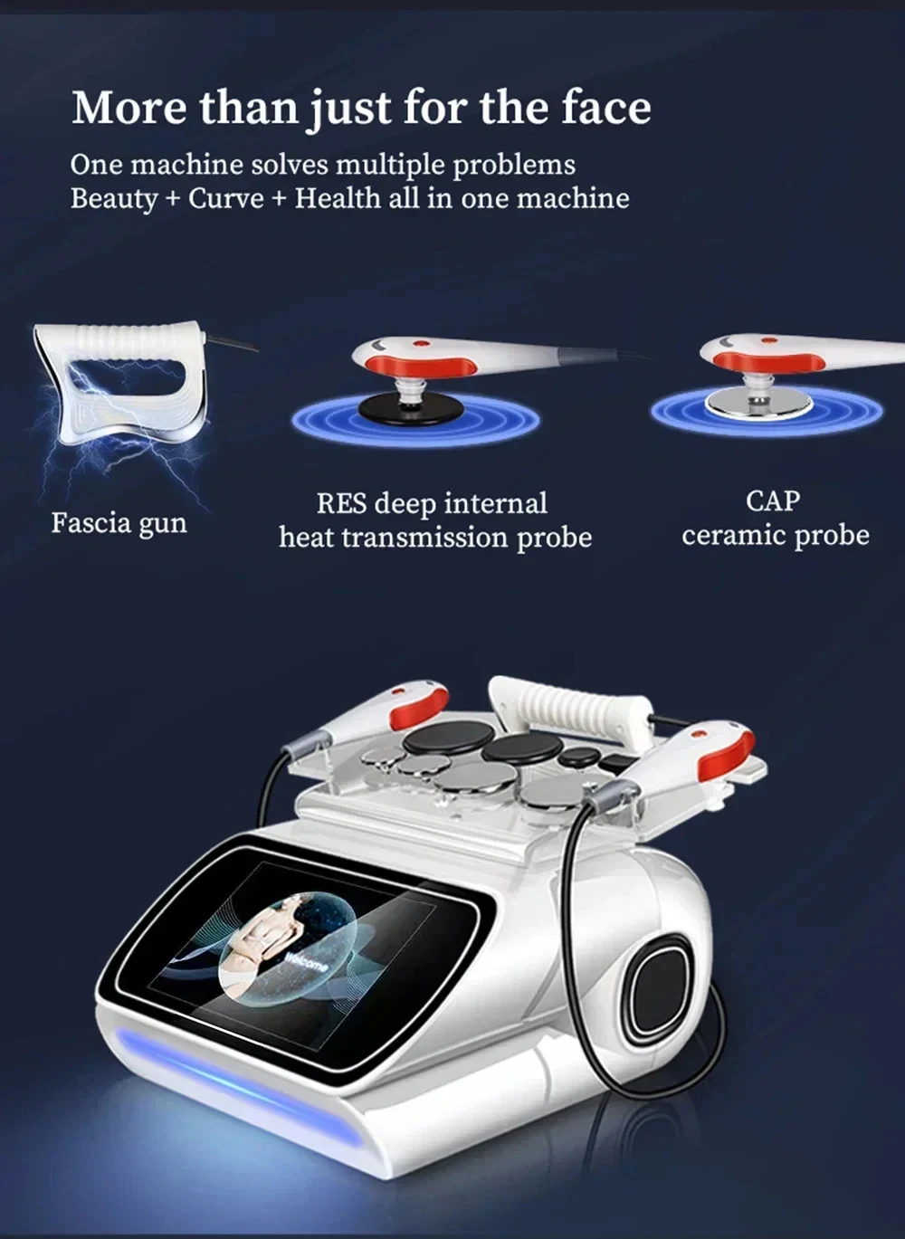 Therapy RET CET Diathermy Body Sliming Machine 3