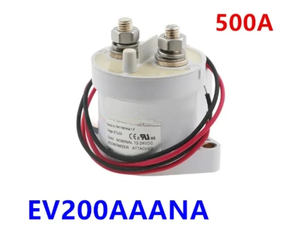 

EV200AAANA 1618002-7 12-24 В 500 А Контактор новой энергии электромобиля EV200 Высоковольтное реле постоянного тока используется