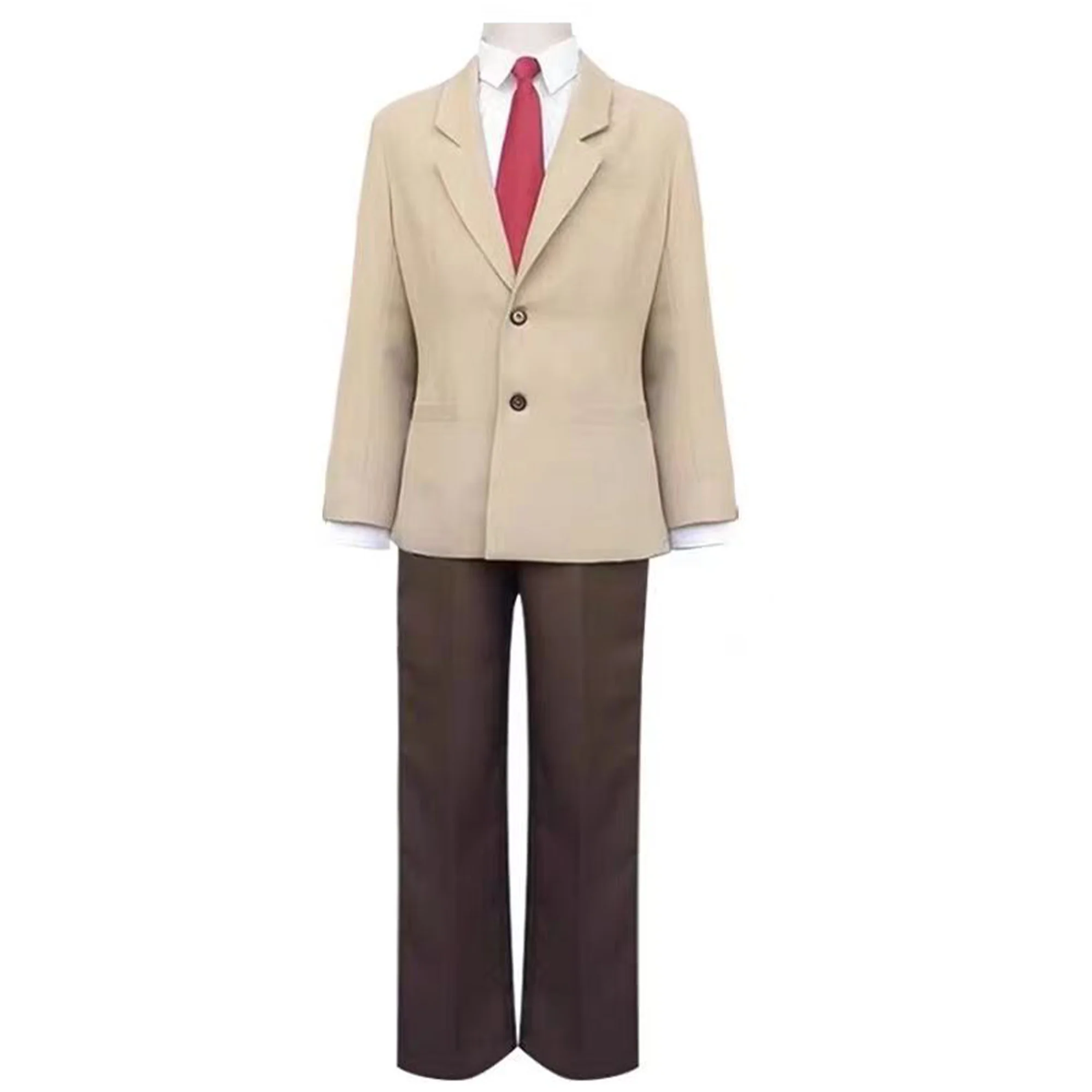 

Anime Death Note Cosplay Yagami Light Costume Full Set Unisex School Uniform Party Outfits
