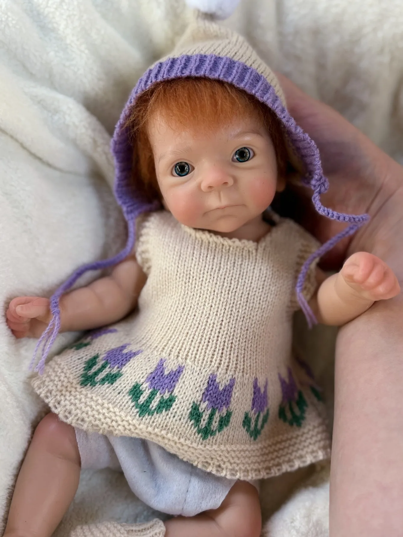 10-Zoll-Reborn-Mädchenpuppe Bettie aus Vollsilikon – handgefertigtes, lebensechtes Neugeborenes Bebé |   Perfektes Geburtstagsgeschenk für Kinder