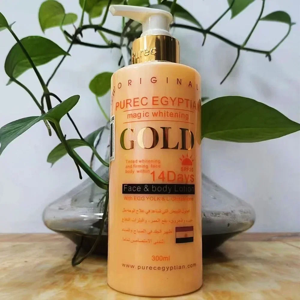 

300ml 14Days Magic GOLD Whitening Body Lotion for Face Body Cream