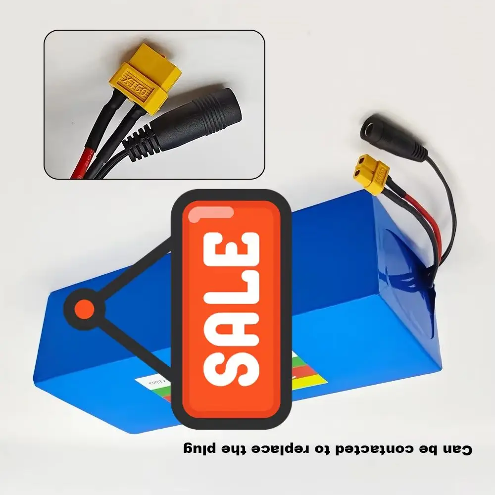 

48V 20Ah 18650 Lithium Battery Pack 13S5P with Intelligent BMS for 500-1000W Electrical Machinery Built-in Charger Included