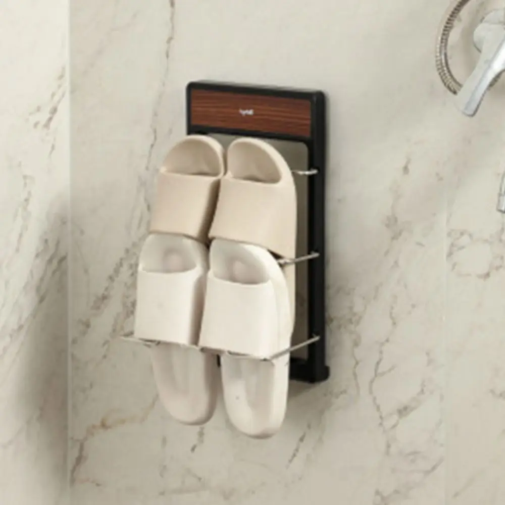 

Suction Cup Kitchen Organizer Rack Space-saving 3 Layers Hanging Shoe Storage Shelf Non-slip Household Bathroom Shoe Rack