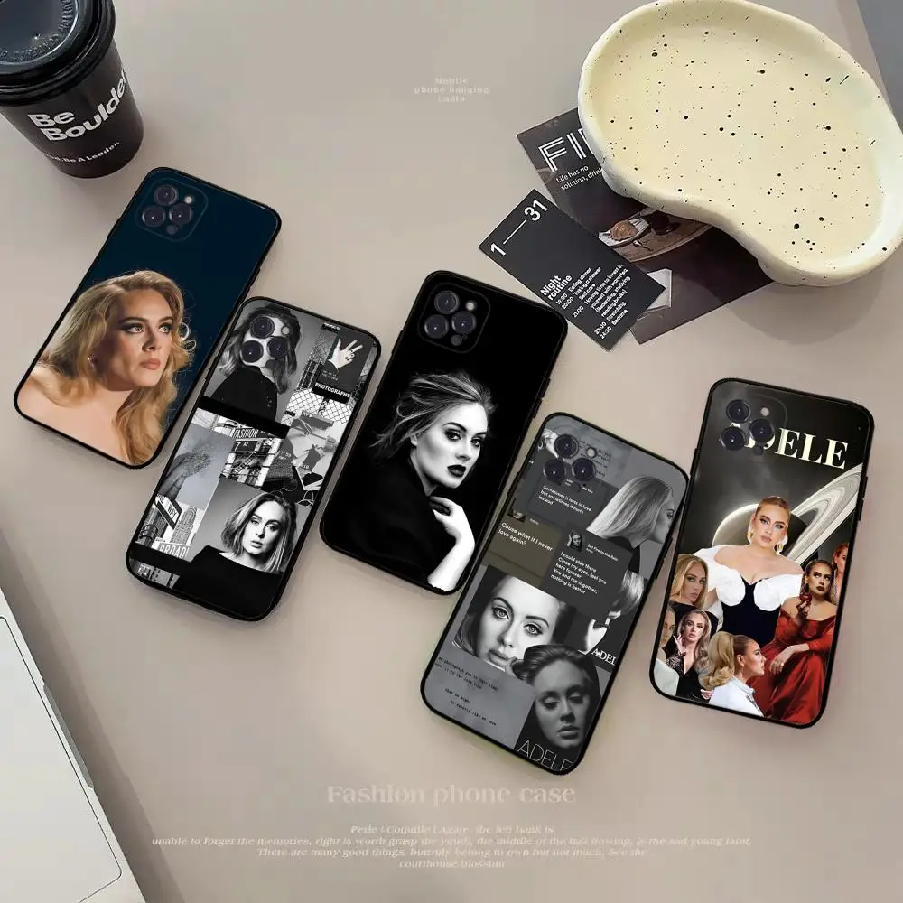 Adele Adkins Singer Phone Case Silicone Soft for iphone 15 14 13 12 11 Pro Mini XS MAX 8 7 6 Plus X XS XR Cover