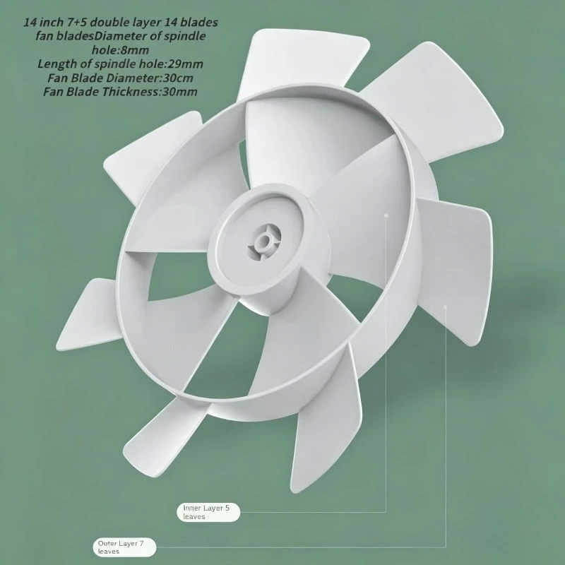 For  1PC for Xiaomi Mijia BPLDS05DM DC Inverter Circulating Floor Fan Blade Accessory