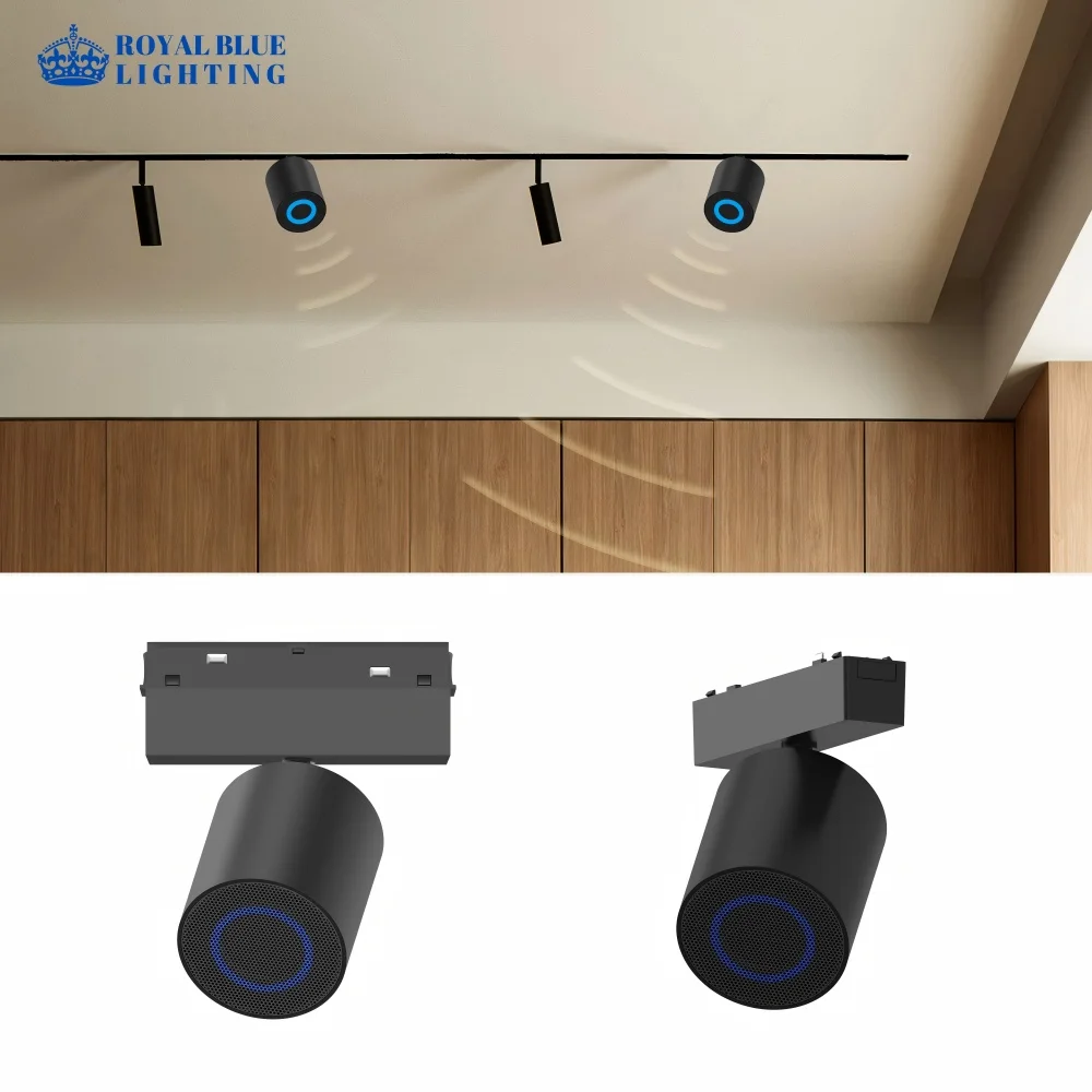 

Modern Magnetic Track Bluetooth 5.3 Speaker Audio Wireless Stereo Sound Ultra-thin 6mm T26 Magnetic Track Light/20mm Type Series