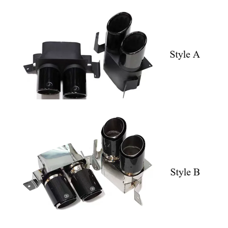 

SYPES Car Exhaust Pipes For Mercedes Benz S Class Gle Gls W223 S400l S450l Upgrade Barbos Carbon Fiber Exhaust Tips Muffler Tips