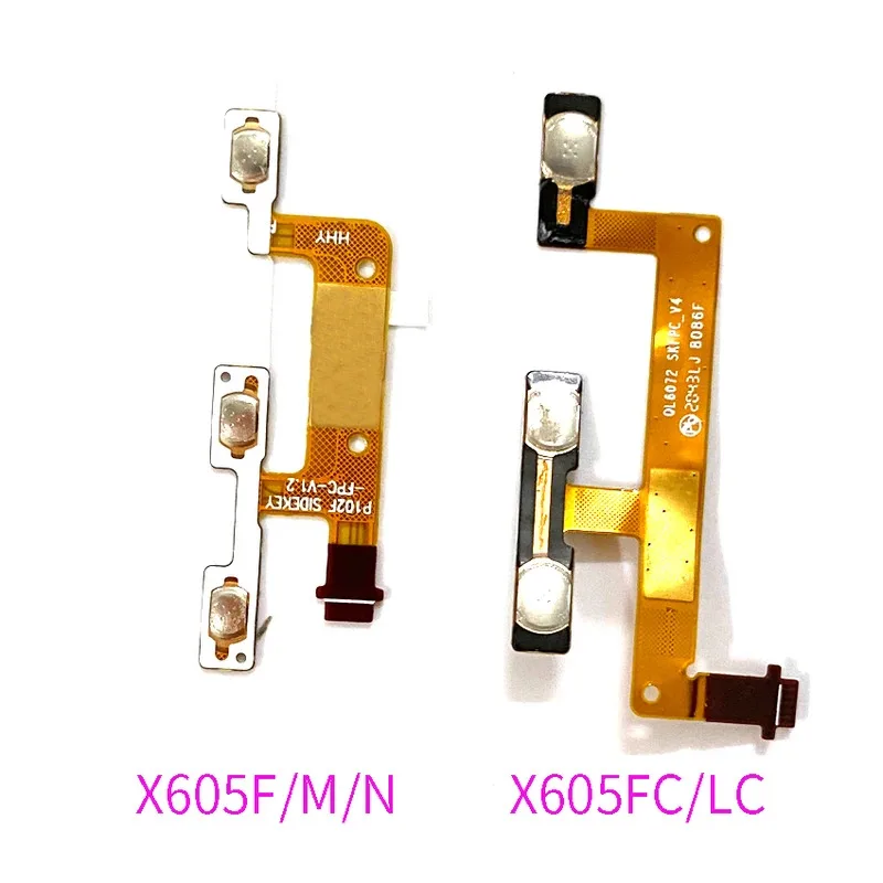 

For Lenovo TAB TB-X605F X605 X505F M N FC Power On Off Switch Volume Side Button Flex Cable
