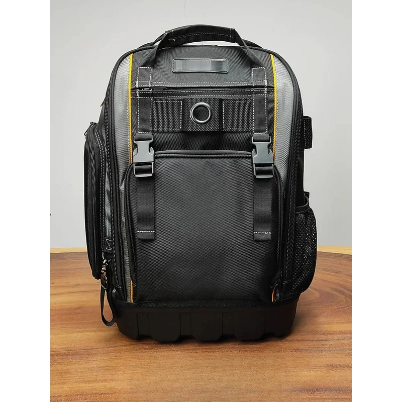 Waterproof Heavy-Duty Thickened Backpack Multifunctional Electrician Maintenance Tool Bag Quick Hanging Hardware Storage
