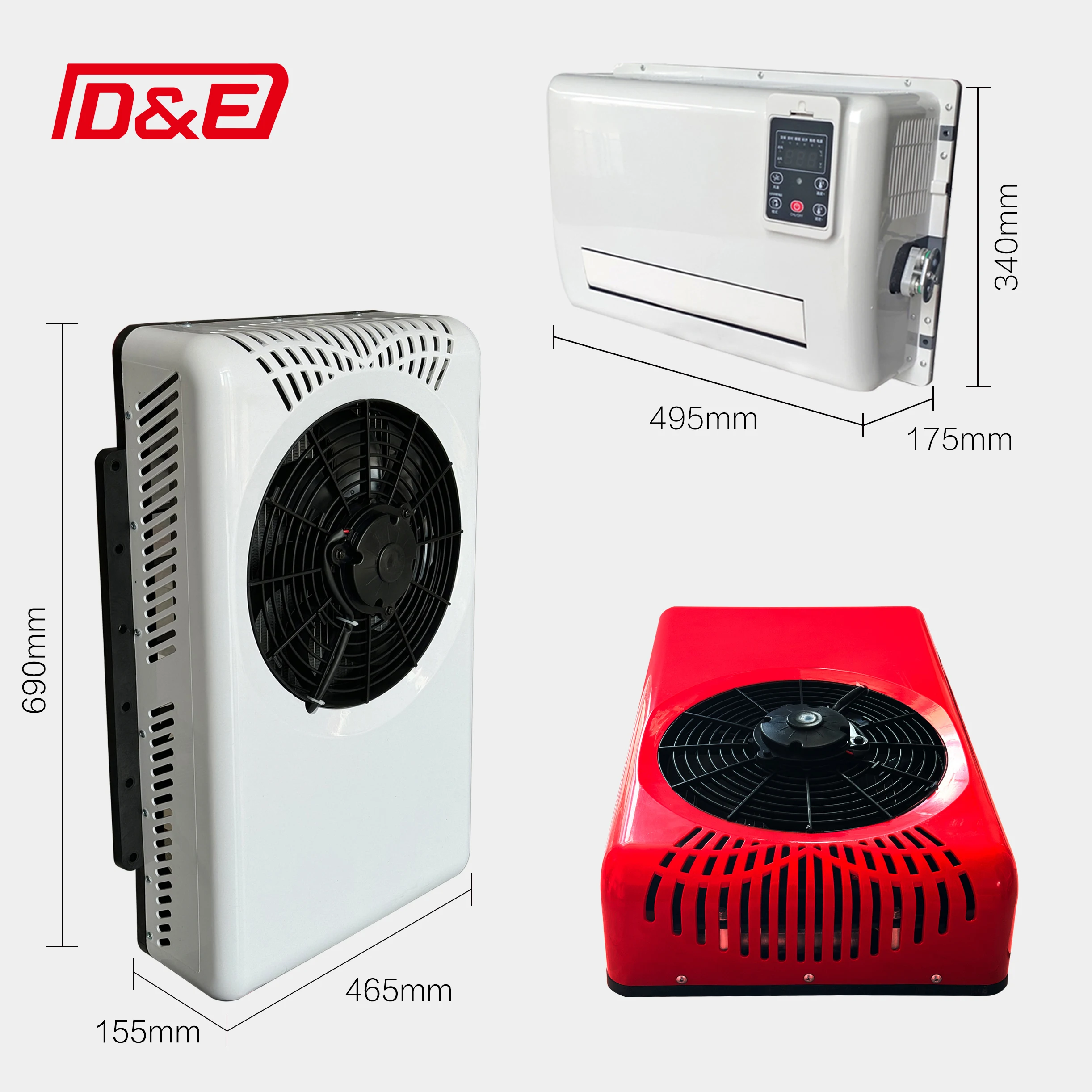 

Hot Sales 12V Truck Air Conditioner Battery Cooler New For 12V Truck Sleeper Machinery Vehicle Parking Air Conditioner